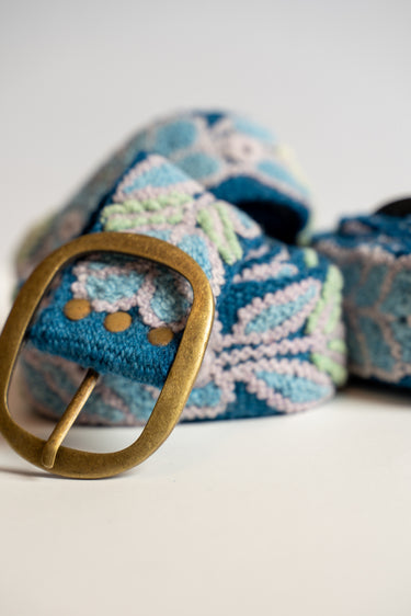 Azul Embroidered Belt